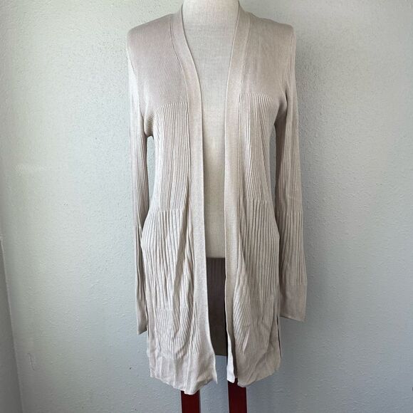 NWT Vervi Ami Extra Long Cardigan Sweater Size L - Picture 1 of 7